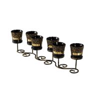 Mika Mosaic Art Glassware Diyas Home Tea Light Holders